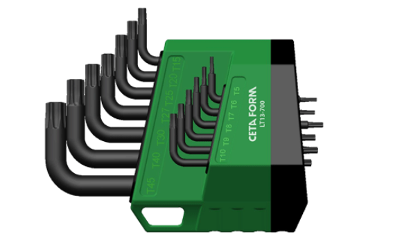 8 Parça TORX L Anahtar Takımı (Kısa Tip)