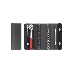 15 Parça 1/4'' 6 Köşe Lokma Takımı (Pratik Çanta)